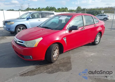 2008 Ford Focus Se/Ses from USA, damaged, VIN 1FAHP35N38W286798